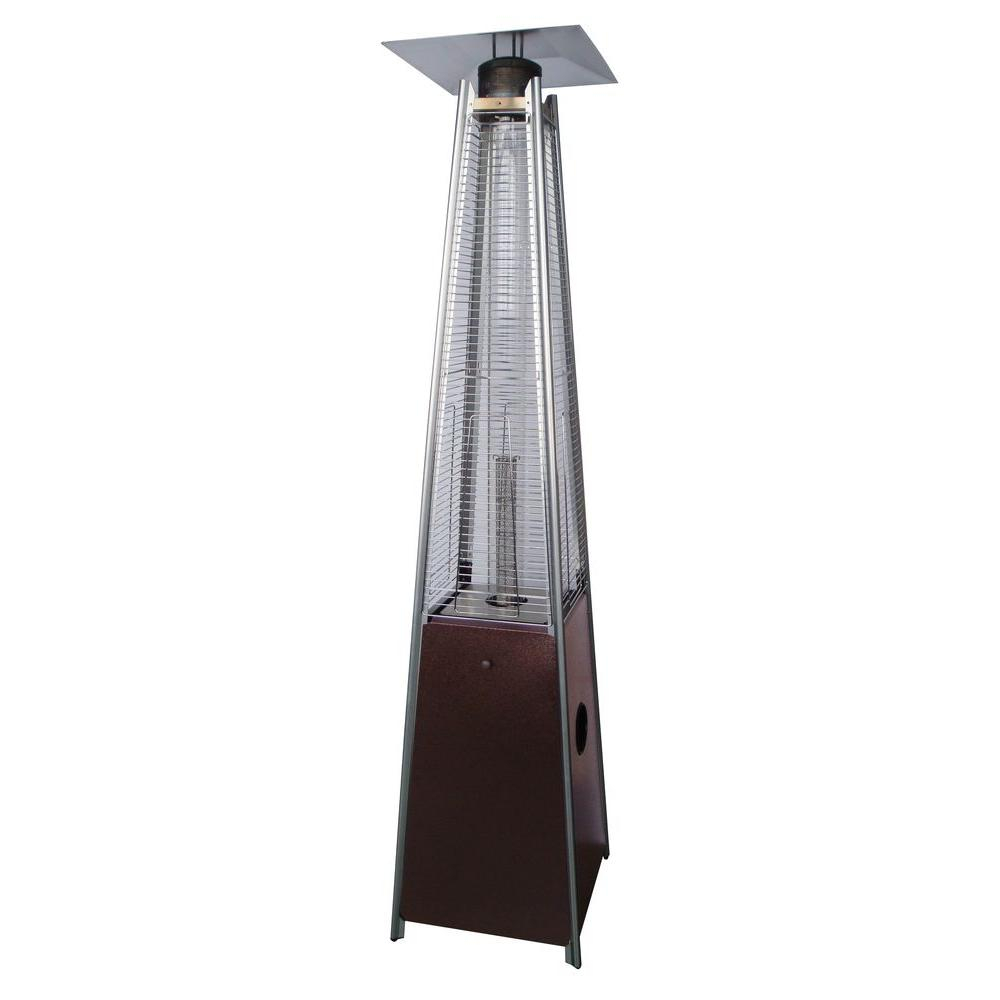 Az Patio Heaters 40000 Btu Quartz Glass Tube Hammered Bronze Gas Patio Heater for measurements 1000 X 1000