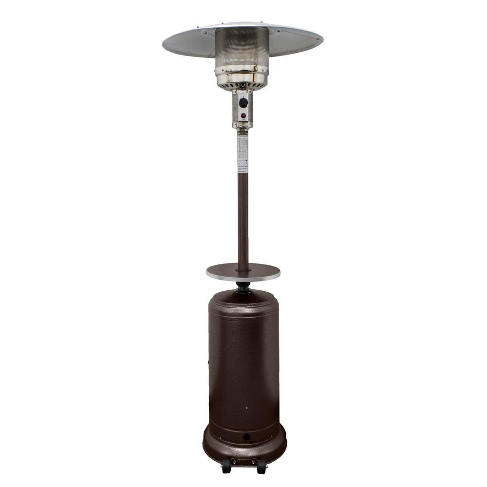 Az Patio Heaters 48000 Btu Hammered Bronze Gas Patio Heater pertaining to proportions 1000 X 1000