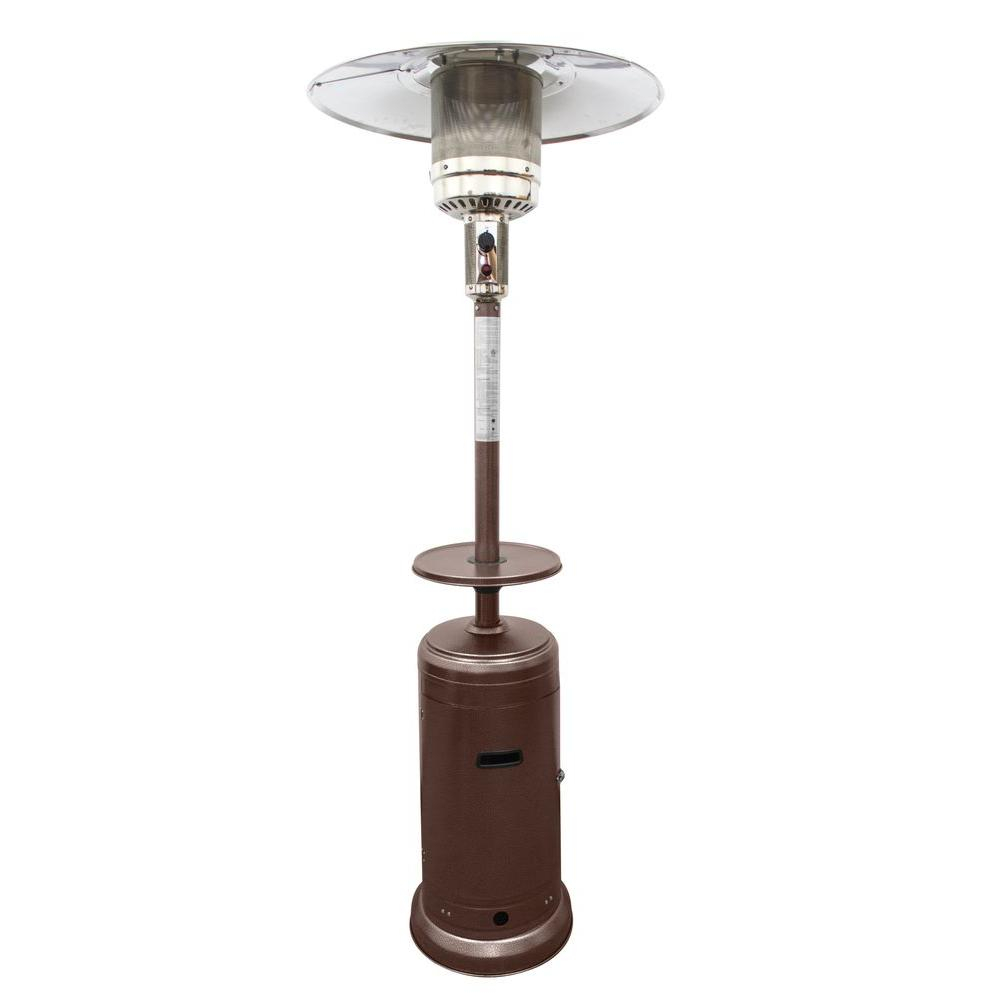 Az Patio Heaters 48000 Btu Hammered Bronze Gas Patio Heater regarding measurements 1000 X 1000