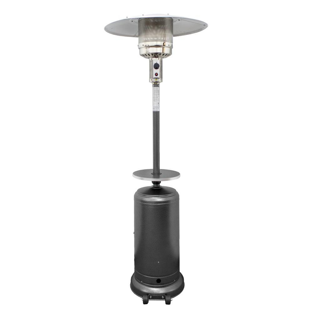 Az Patio Heaters 48000 Btu Hammered Silver Gas Patio Heater intended for dimensions 1000 X 1000