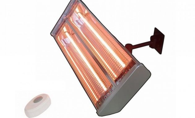 Az Patio Heaters Dual Bulb Wall Mounted Electric Infrared Heater 1500w regarding sizing 1000 X 1000