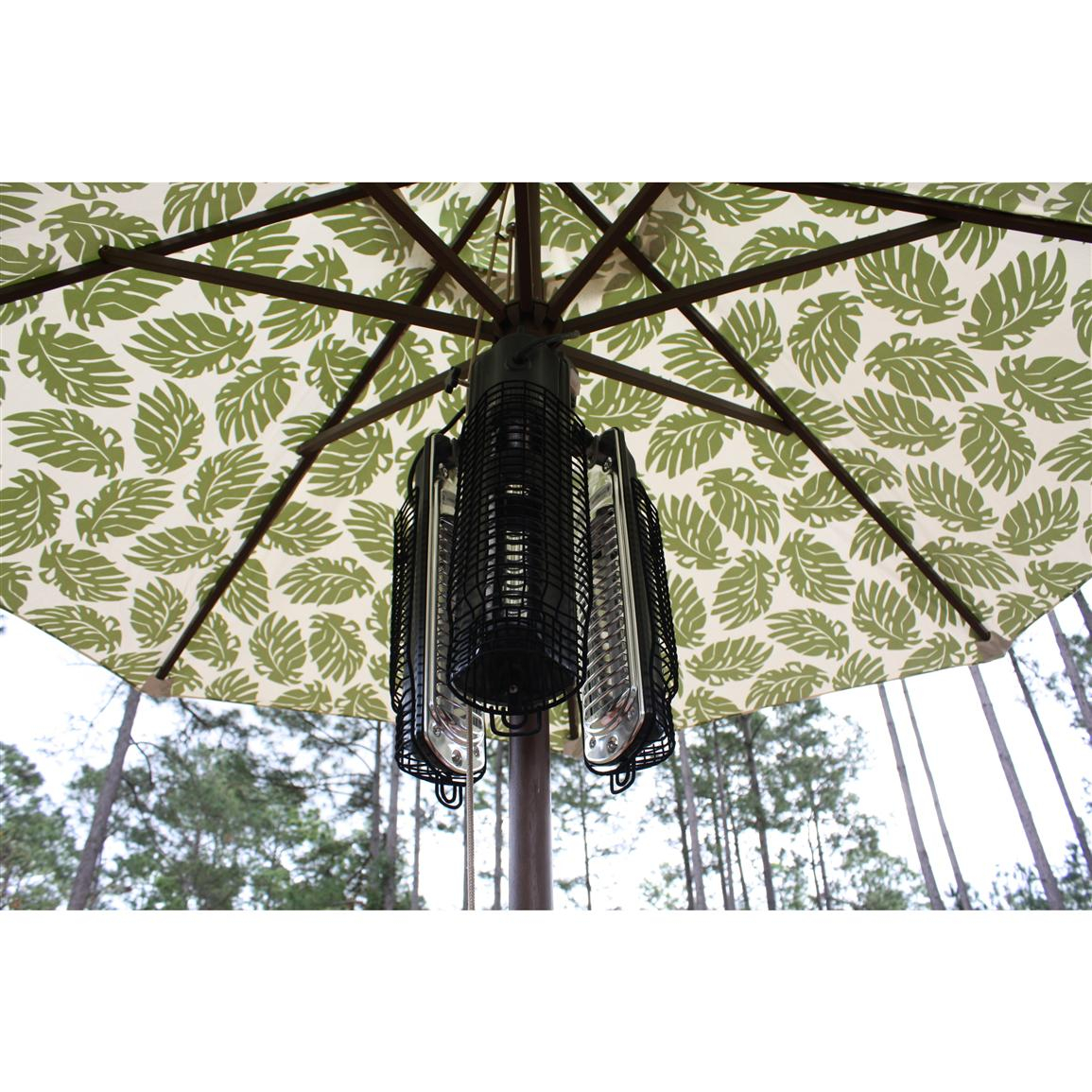 Az Patio Heaters Electric Parasol Heater Hil 1p in measurements 1155 X 1155