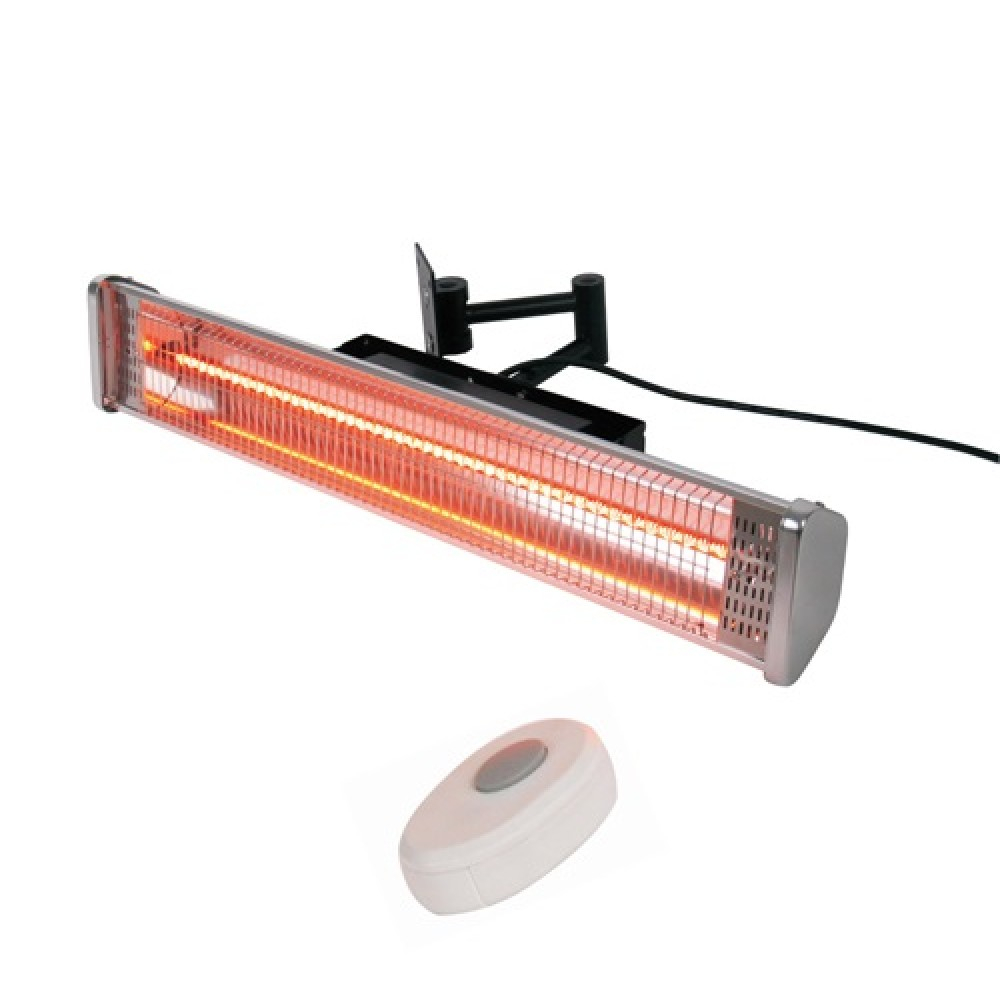 Az Patio Heaters Wall Mounted Electric Infrared Heater 1500w throughout proportions 1000 X 1000
