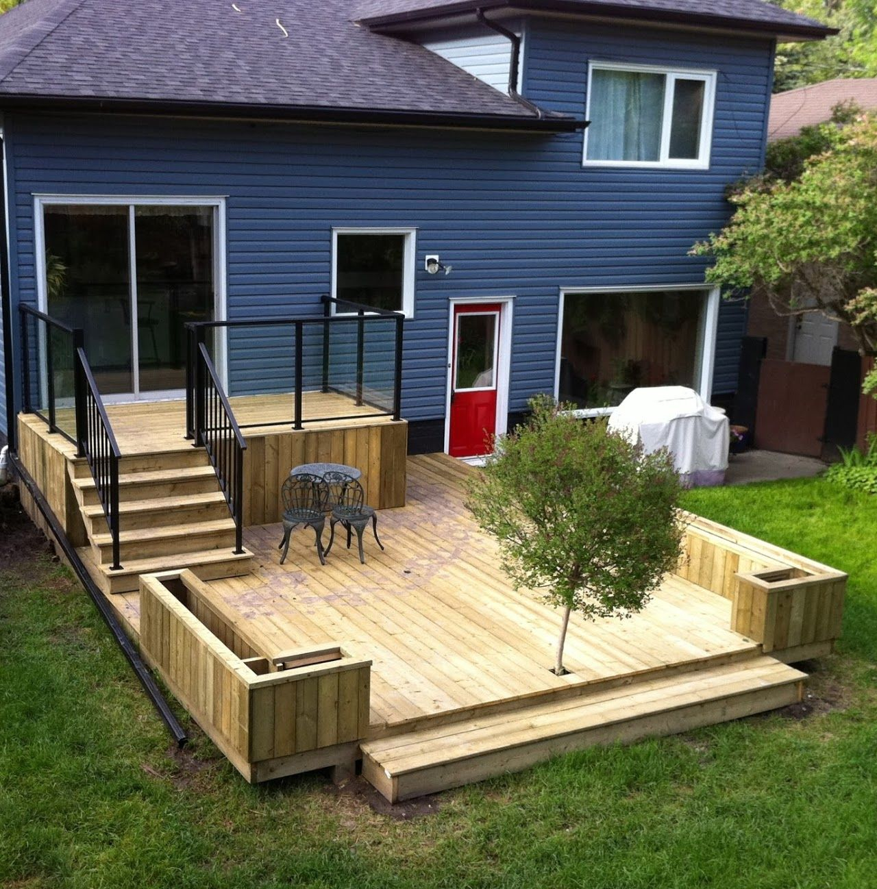 Back Steps Have The Small Porch But Then A Brick Patio with dimensions 1280 X 1298