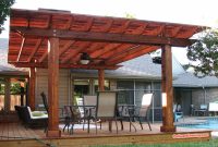 Backyard Deck And Pergola Arbor On Guard Fencing Co for dimensions 3300 X 2475