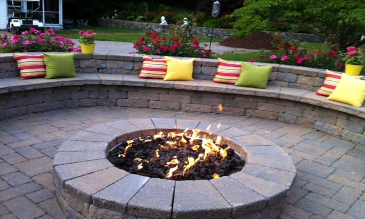 Backyard Patio Designs With Fire Pit Patio Fire Pit Design pertaining to measurements 1280 X 768