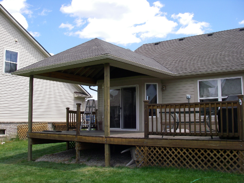 Bar Furniture Roof Over Patio Deck Parts Of A Designs Home regarding size 1024 X 768