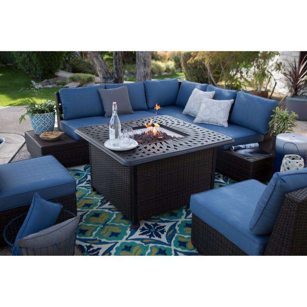 Belham Living Luciana Bay Wicker Sofa Sectional Set With within sizing 1000 X 1000