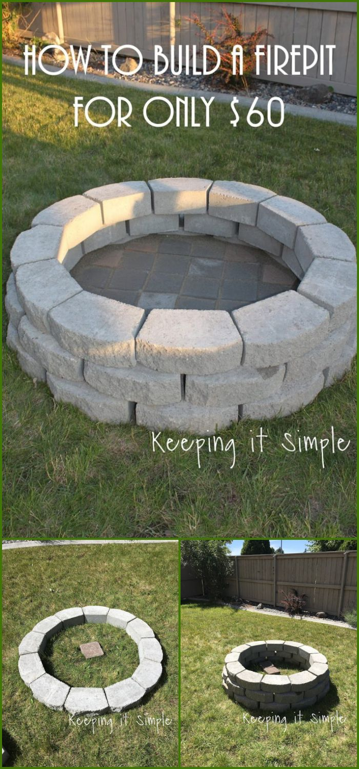Best Diy Outdoor Fire Pit Ideas In Ground Fire Pit within sizing 700 X 1500
