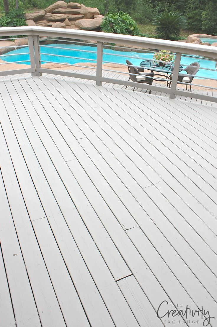 Best Paints To Use On Decks And Exterior Wood Features within size 735 X 1103