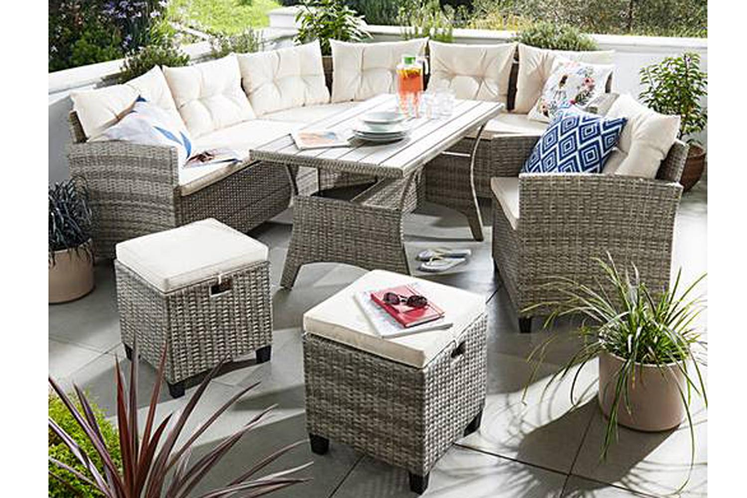 Best Rattan Garden Furniture 2019 London Evening Standard throughout proportions 1500 X 1000