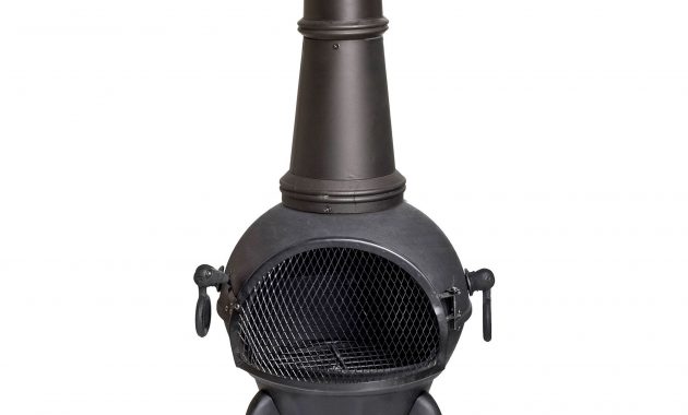 Bq Cuba Cast Iron Stainless Steel Chimenea Departments throughout dimensions 2000 X 2000