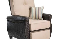 Breckenridge Wicker Outdoor Recliner With Sunbrella Spectrum Sand Cushion pertaining to measurements 1000 X 1000