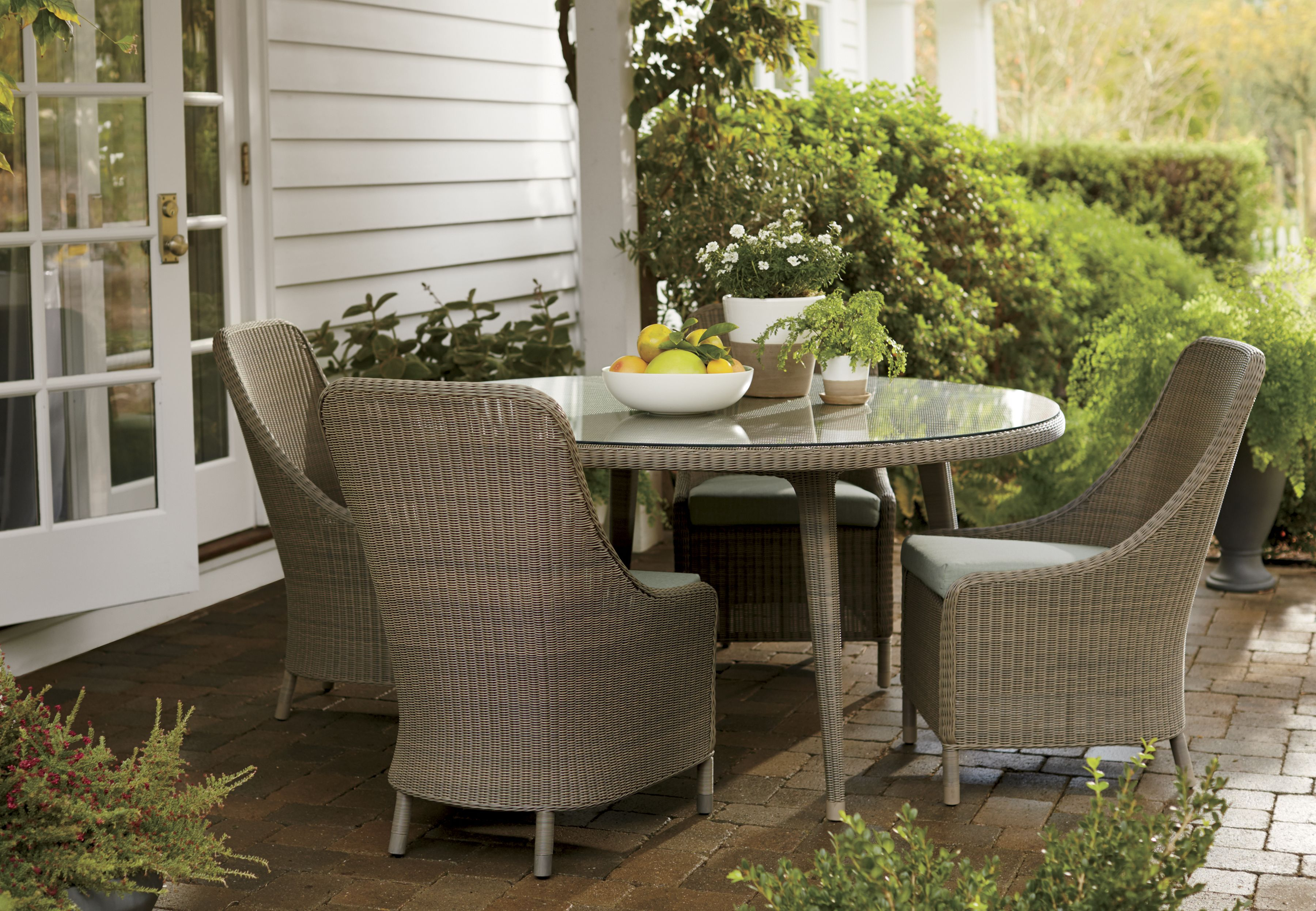Bridgewater Updates The Romantic Look Of Cottage Wicker With within sizing 3600 X 2492