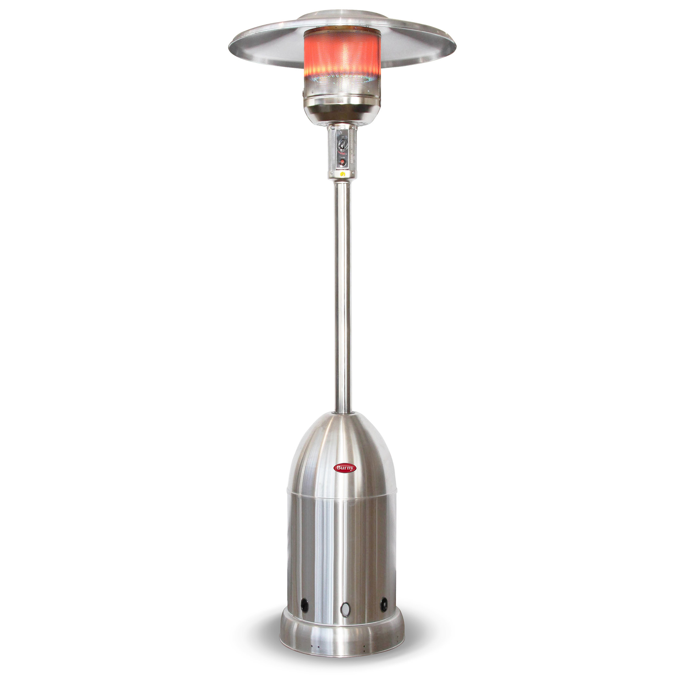 Burny Classical Burner Stainless Steel Gas Heater 2940 throughout measurements 2244 X 2244