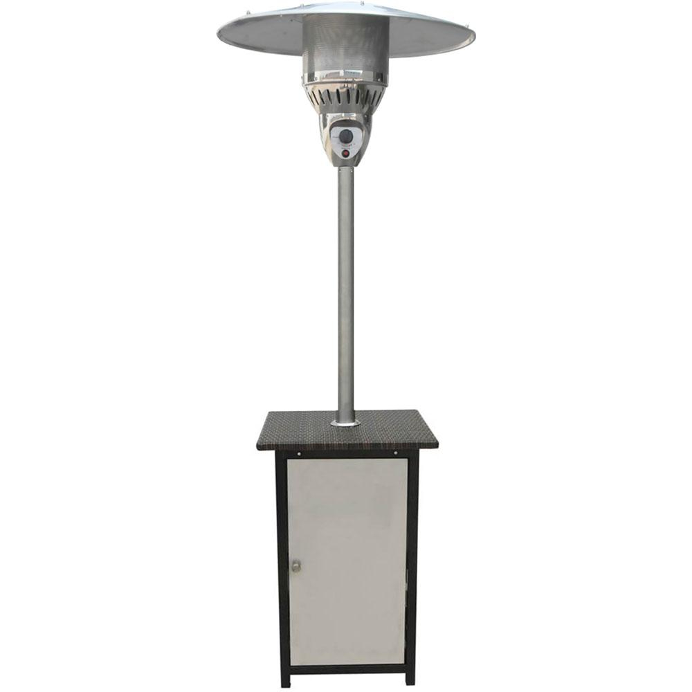 Cambridge 7 Ft 41000 Btu Square Stainless Steel Propane Patio Heater pertaining to size 1000 X 1000