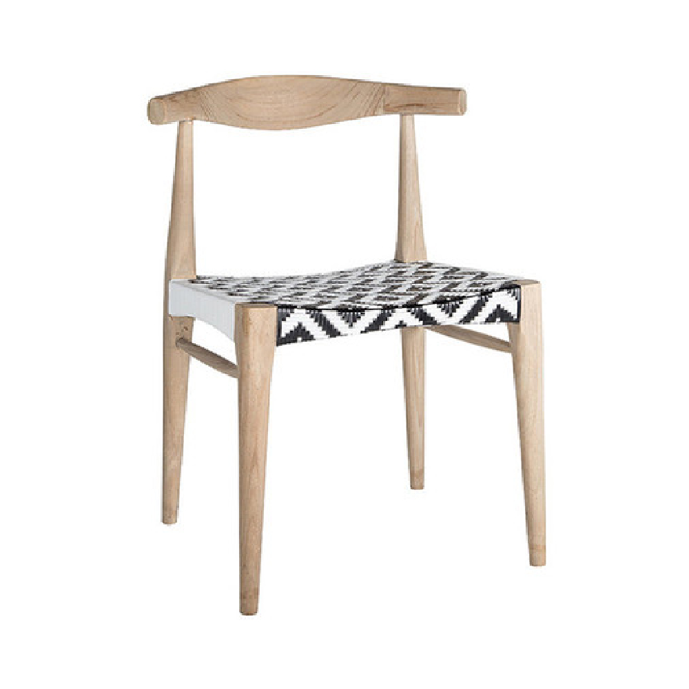 Cape Town Horn Dining Chair White Indoor Outdoor Snow intended for measurements 1000 X 1000