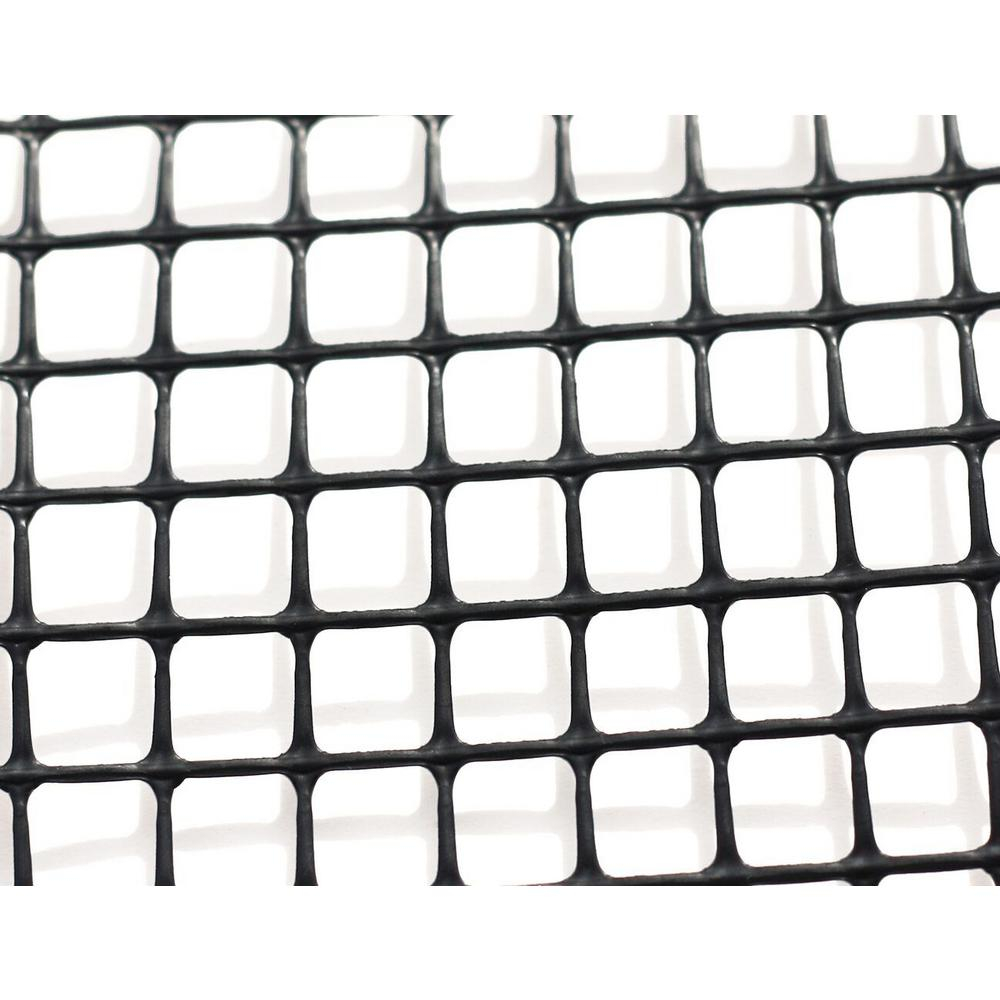 Cardinal Gates Heavy Duty Outdoor Deck Netting 15 Ft Roll Black for sizing 1000 X 1000