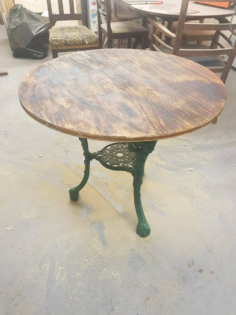 Cast Iron Table In Bognor Regis West Sussex Gumtree intended for measurements 768 X 1024