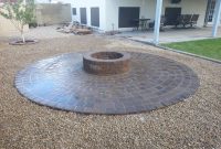 Circular Patio With Round Firepit Kit Belgard In Mesa in proportions 1024 X 768