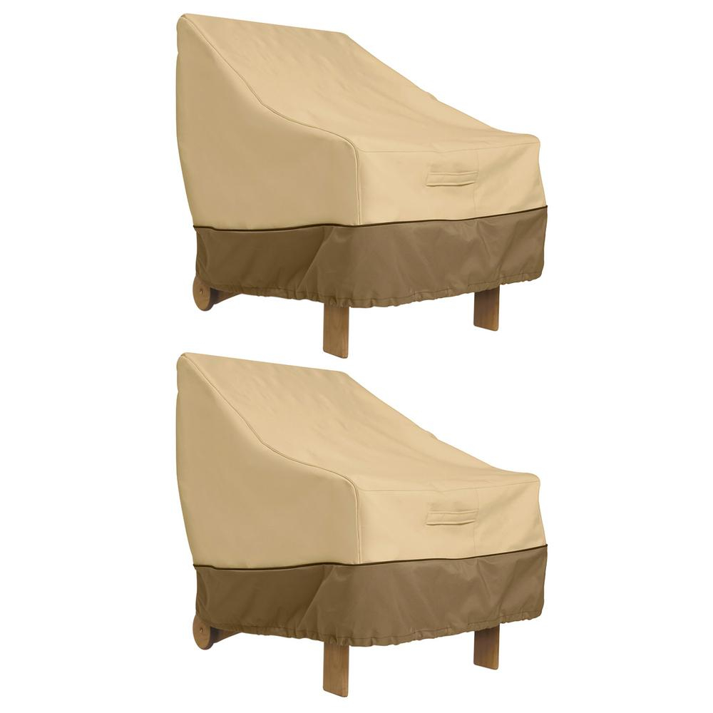Classic Accessories Veranda 36 In L X 34 In W X 32 In H Patio Adirondack Chair Cover 2 Pack with regard to size 1000 X 1000