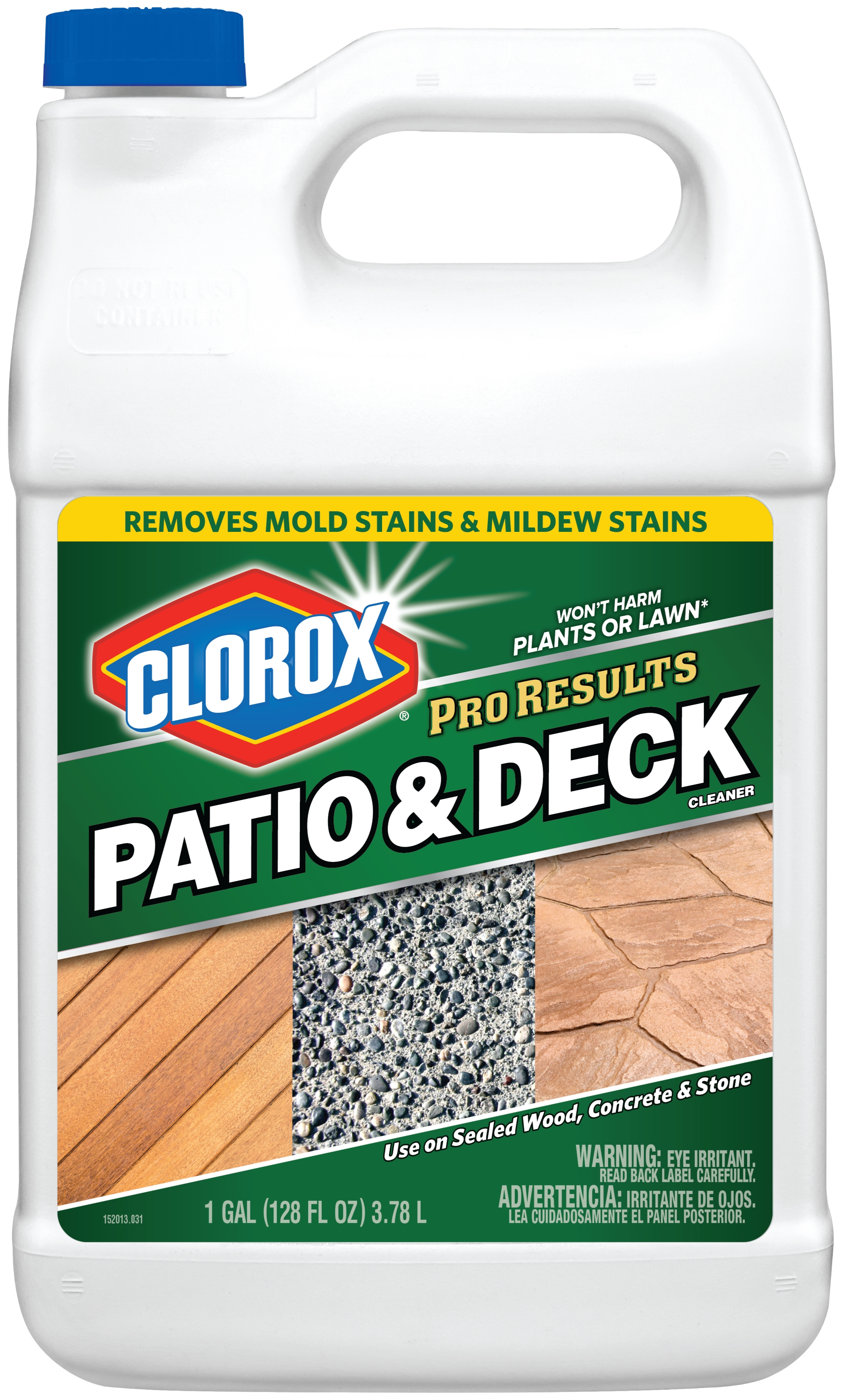 Clorox Pro Results Patio Deck Cleaner 128 Ounce Bottle Walmart with regard to size 2122 X 3522