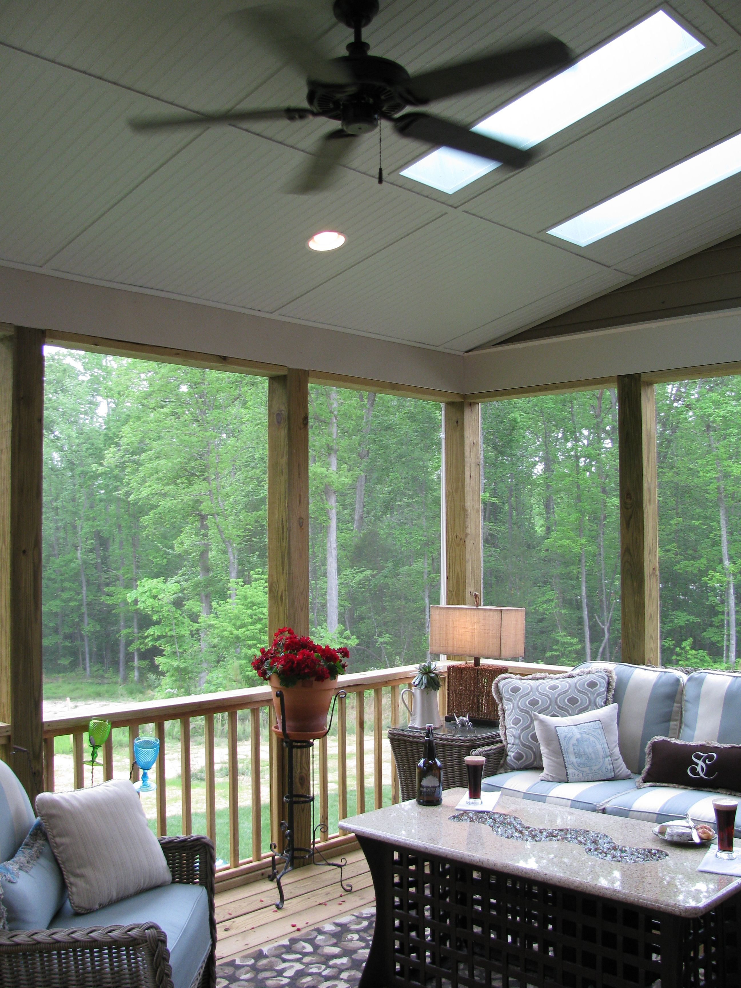 Convert The Deck To A Screened In Covered Porch With in dimensions 2592 X 3456