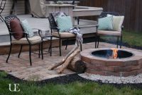 Cool Summer Nights And Finished Firepit Diy Diy Fire Pit for size 2804 X 1864