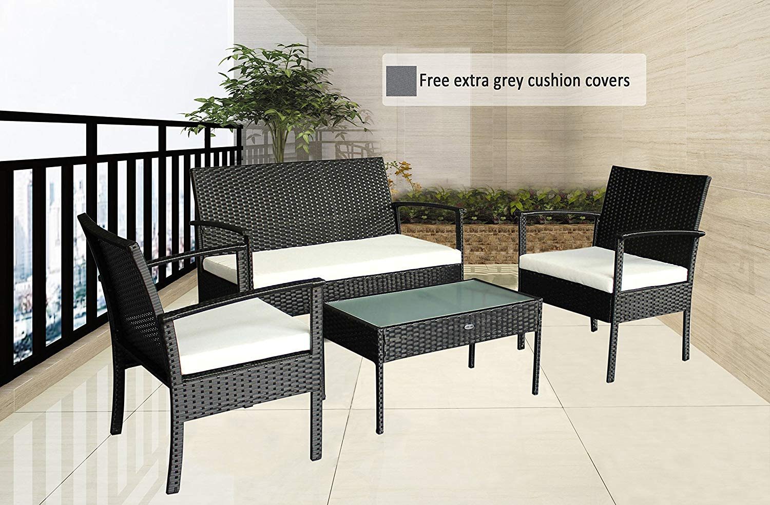 Cushions Covers Outstanding Hampton Sets Porch Argos Set pertaining to dimensions 1500 X 985