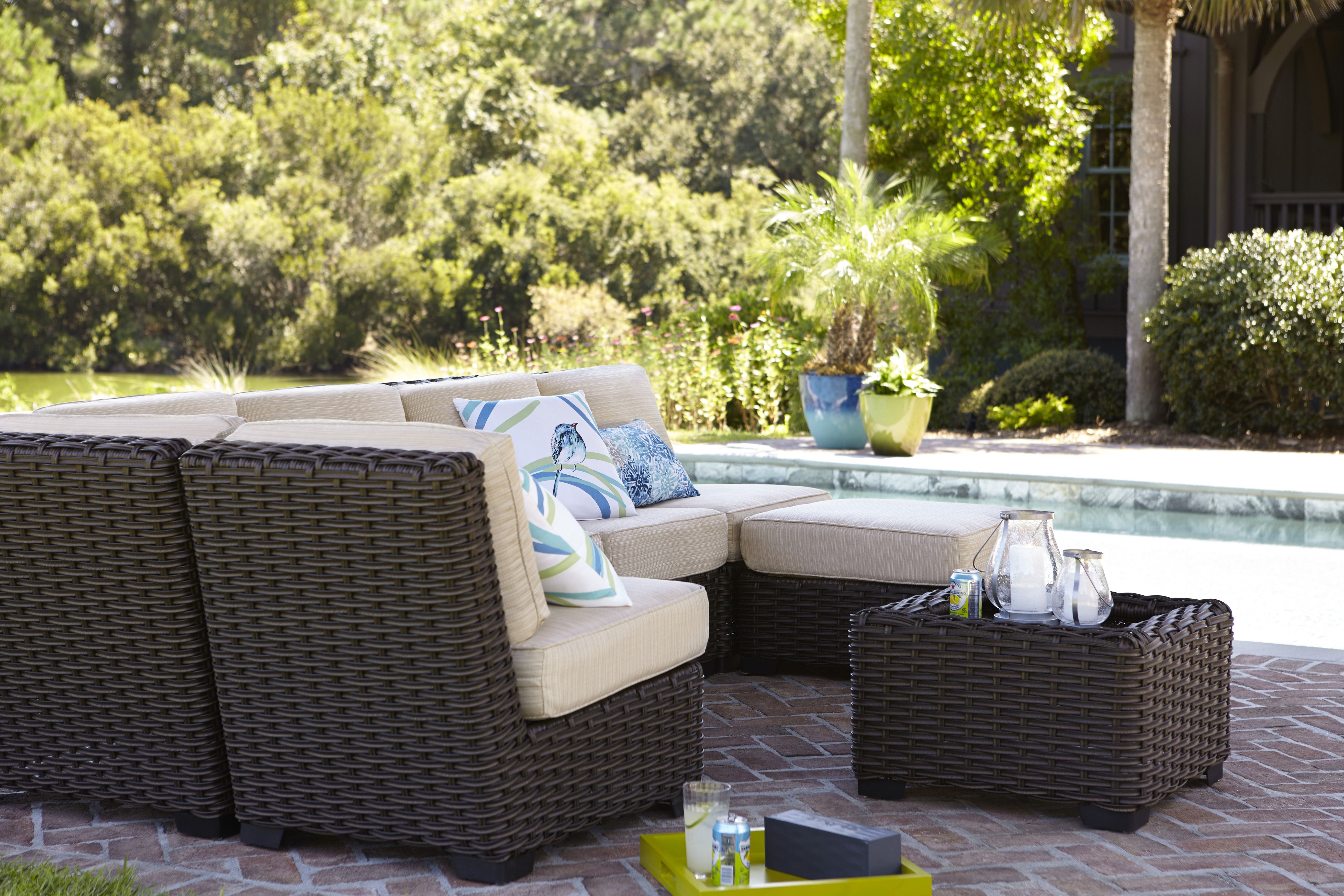 Customize Your Allen Roth Blaney Patio Set To Fit The pertaining to measurements 5496 X 3664