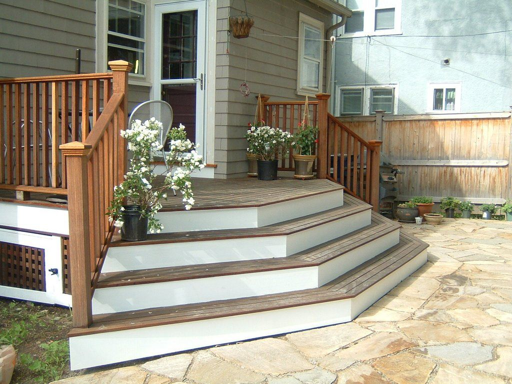 Deck To Patio Transition Pictures Multi Directional intended for sizing 1024 X 768