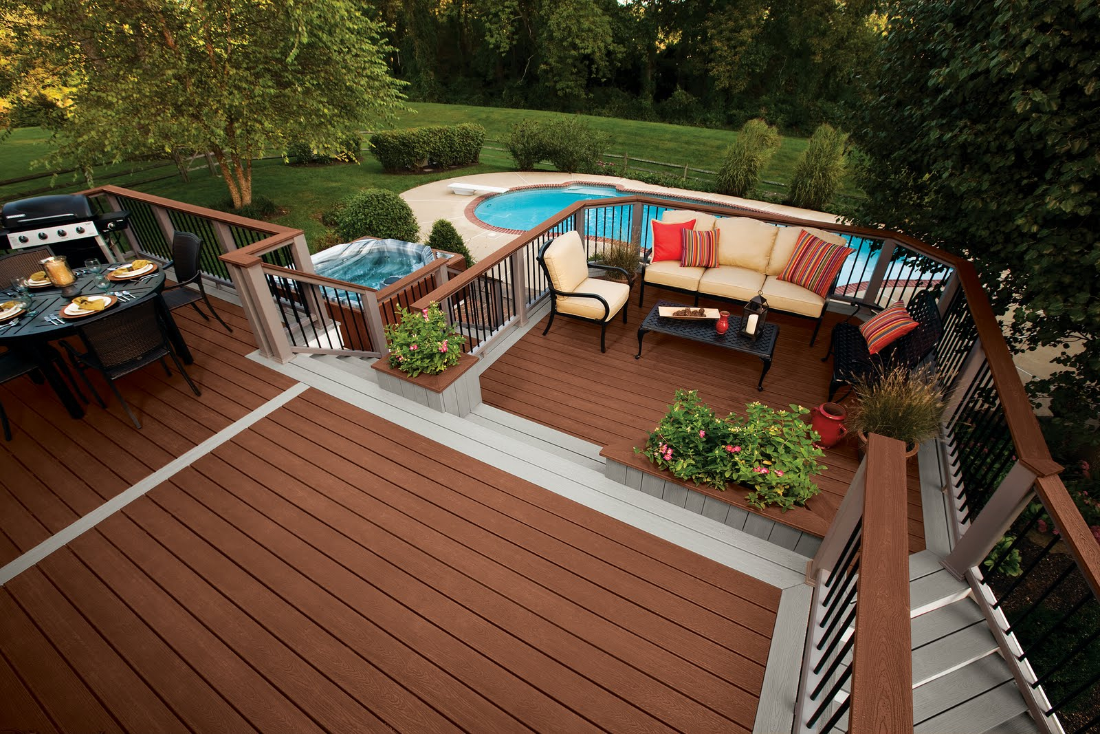Decking Use Trex Deck Designs For Your Ideal Outdoor Space regarding size 1600 X 1067