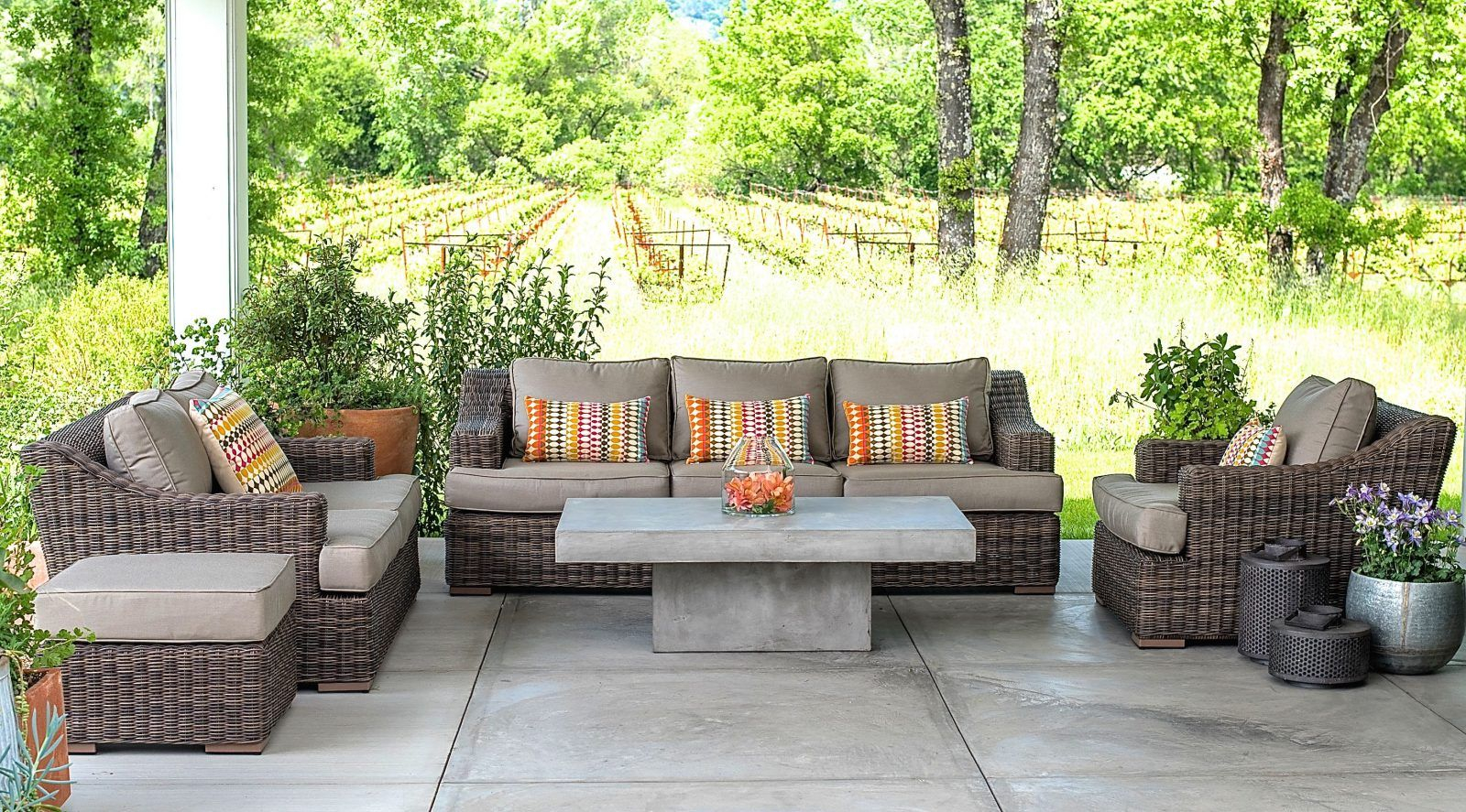 Deep Seating Outdoor Furniture Stunning Sectionals Patio with regard to sizing 1600 X 887