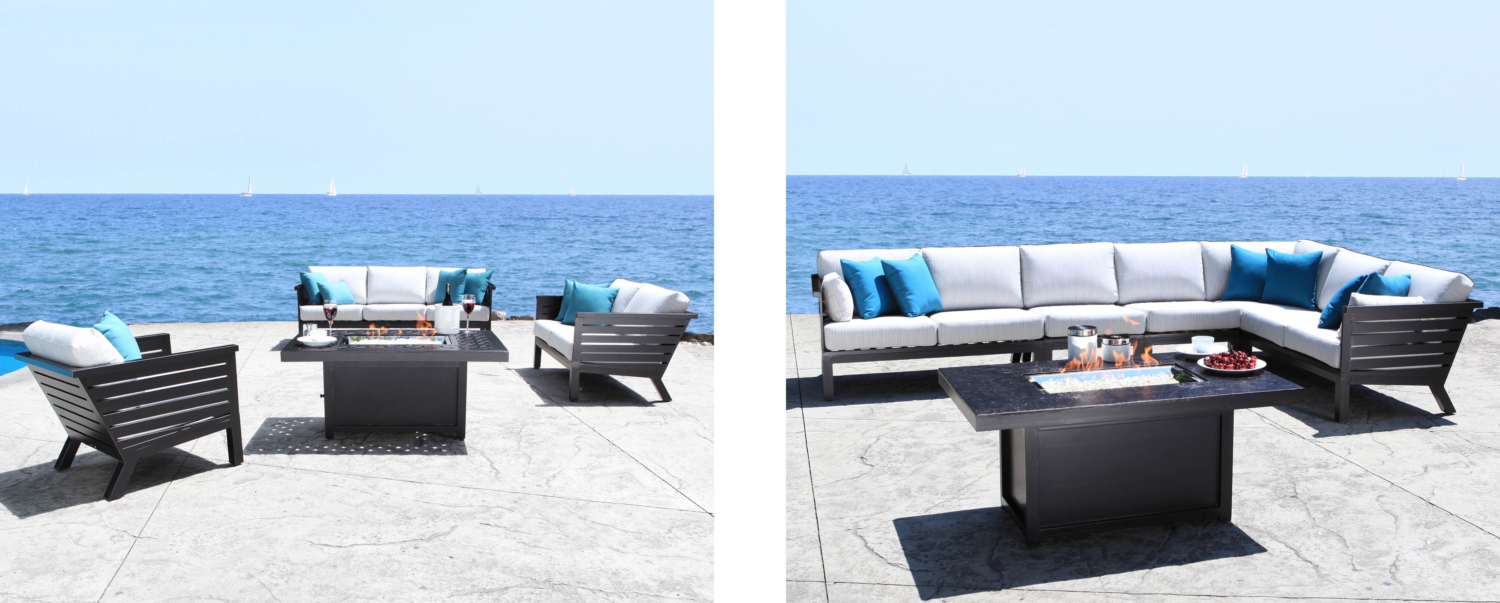 Deep Seating Vs Sectional Patio Furniture in sizing 4853 X 1950