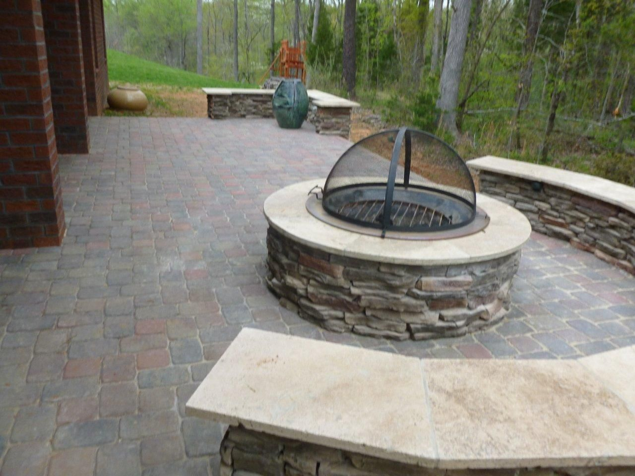 Desert Stone Fire Pit Ring Kit Deck Fire Pit Fire Pit within size 1280 X 960