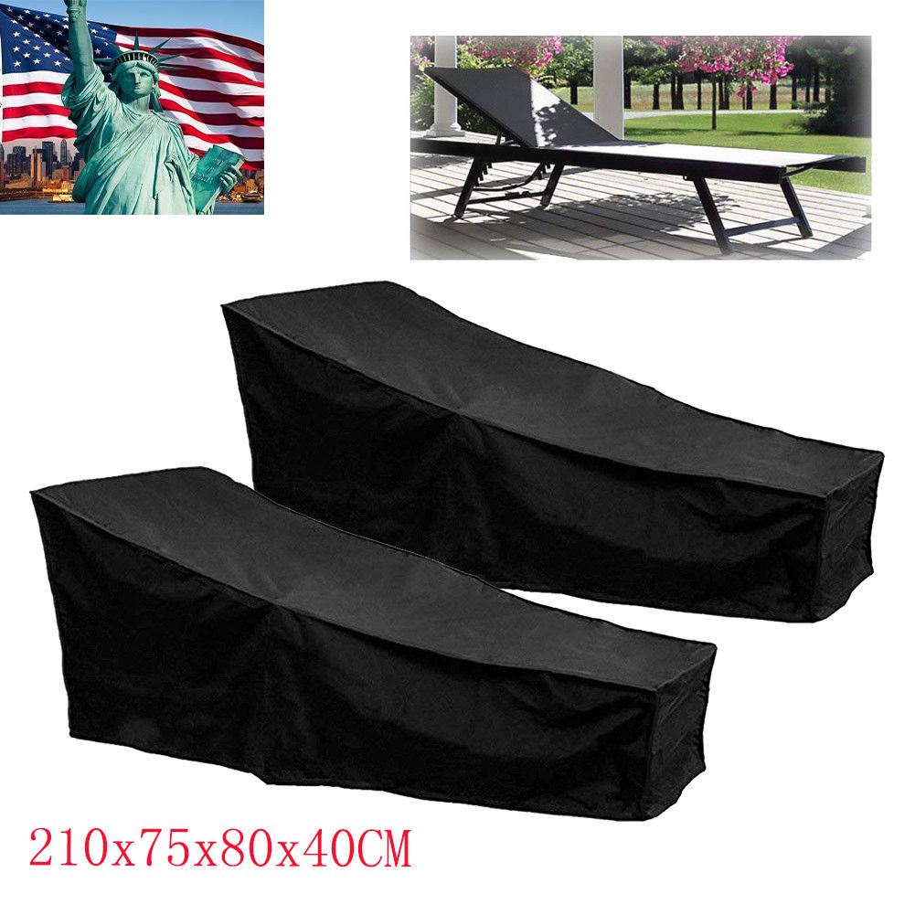 Details About 12pcs Waterproof Sun Lounge Chair Dust Cover Outdoor Garden Patio Furniture Usa in sizing 1001 X 1001