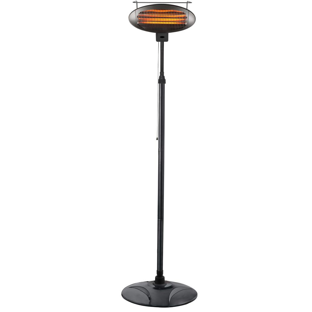 Details About 1500 Watt Free Standing Infrared Electric Patio Heater Indoor Outdoor Home New pertaining to size 1000 X 1000
