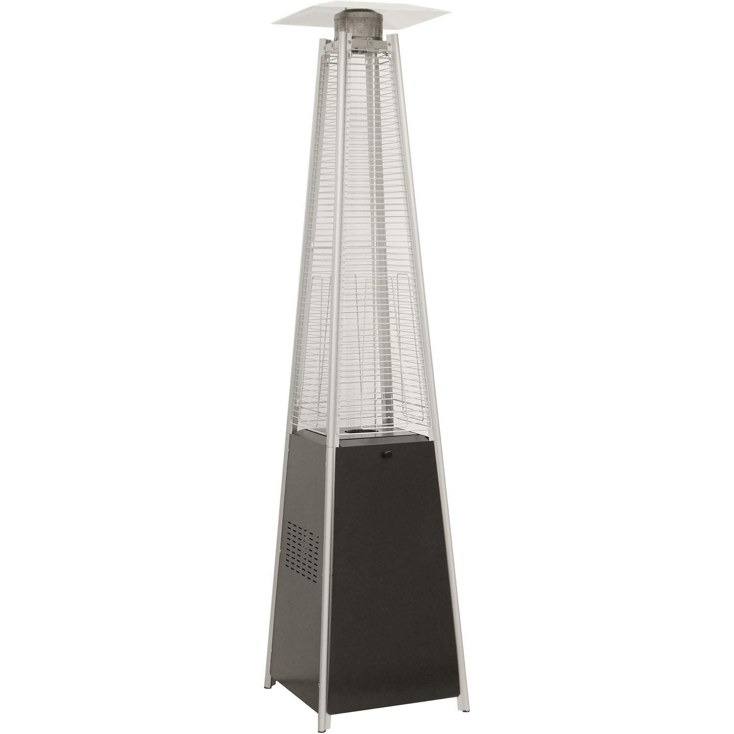 Details About 7 Ft Pyramid Propane Patio Heater Outdoor 42000 Btu Adjustable Heat In Black for sizing 1500 X 1500