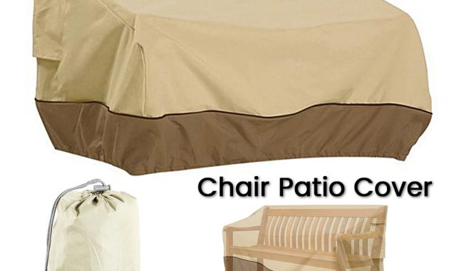 Details About Patio Furniture Cover Outdoor Yard Garden Chair Sofa Waterproof Dust Cover Sun within size 1000 X 1000