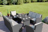 Details About Rattan Garden Dining Table Furniture Patio Set 8 Seat Sofa Black Grey Brown pertaining to sizing 2000 X 2000