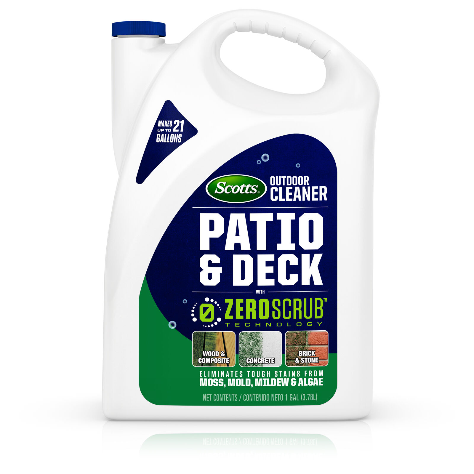 Details About Scotts Outdoor Cleaner Patio And Deck With Zeroscrub Technology Concentrate in proportions 1600 X 1600