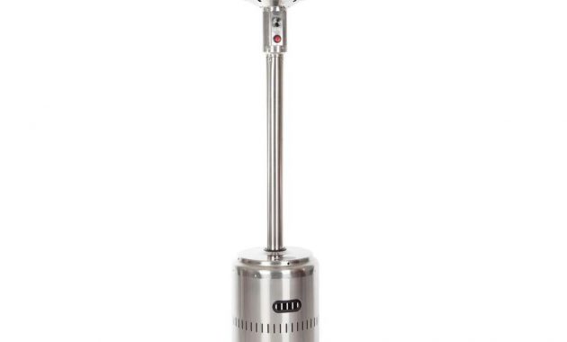 Details About Standing Patio Heater Portable Stainless Steel Propane Gas Outdoor 46000 Btu in size 1000 X 1000