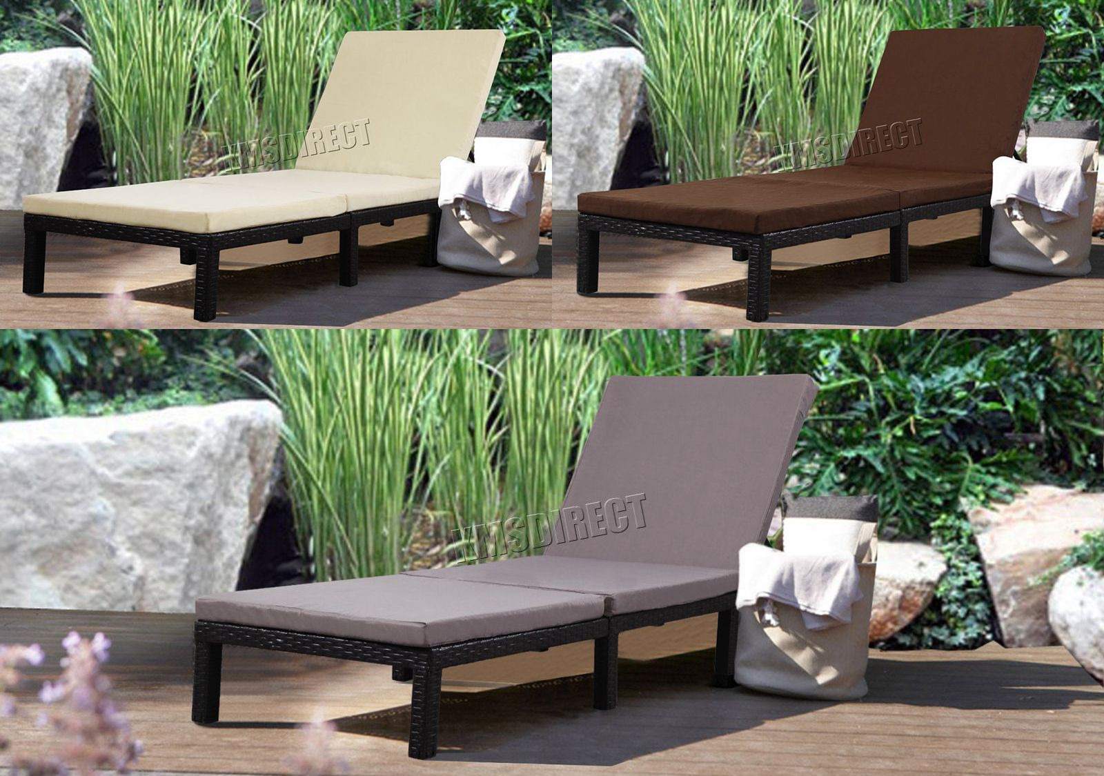 Details About Westwood Rattan Day Chair Recliner Sun Bed Lounger Outdoor Garden Patio Srl02 in proportions 1600 X 1125