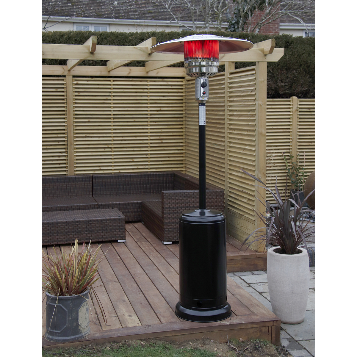 Dg1 Propane Gas Tower Patio Heater 13kw with regard to dimensions 1200 X 1200