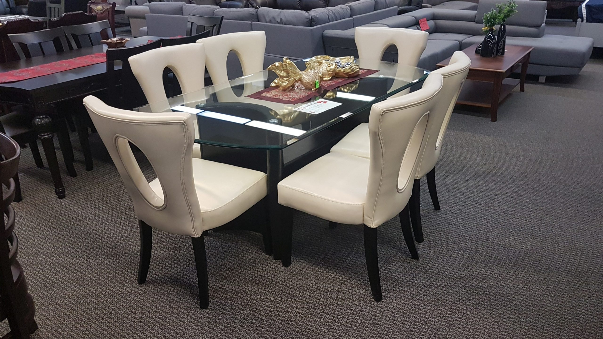 Dining Sets Big Boys Furniture regarding sizing 2560 X 1440