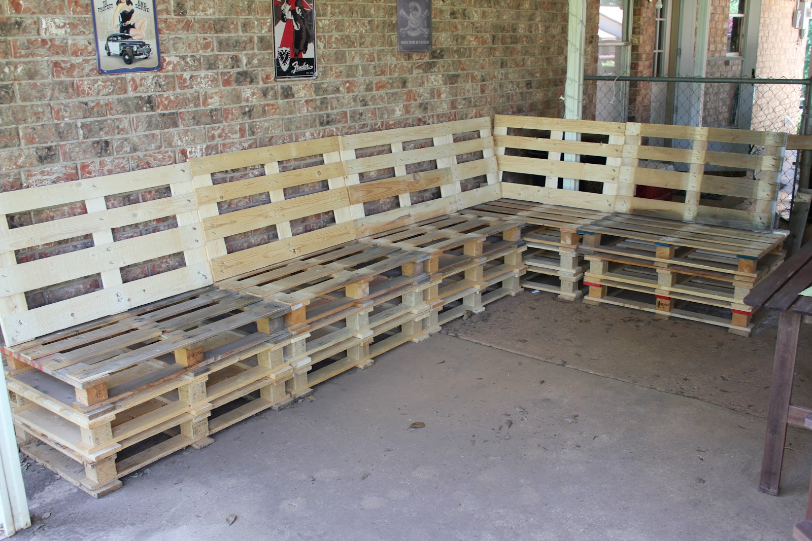 Diy Outdoor Patio Furniture From Pallets for proportions 1600 X 1067