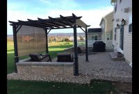 Diy Paver Patio Fire Pit Pergola Project Time Lapse within size 1280 X 720