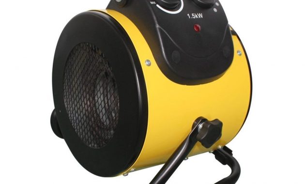 Electric Patio Heater Deck Porch Outdoor Yellow Fan Black inside measurements 1000 X 1000