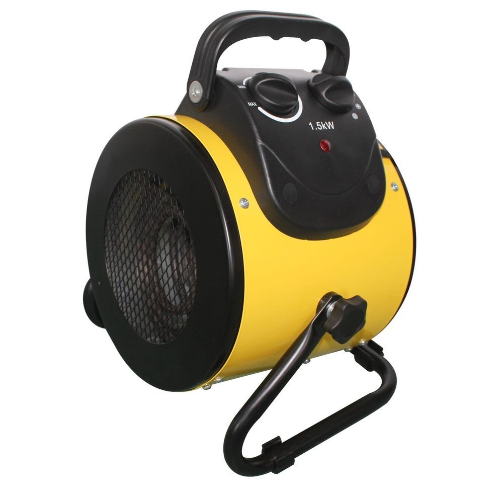 Electric Patio Heater Deck Porch Outdoor Yellow Fan Black inside measurements 1000 X 1000