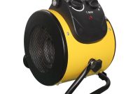 Electric Patio Heater Deck Porch Outdoor Yellow Fan Black regarding dimensions 1000 X 1000
